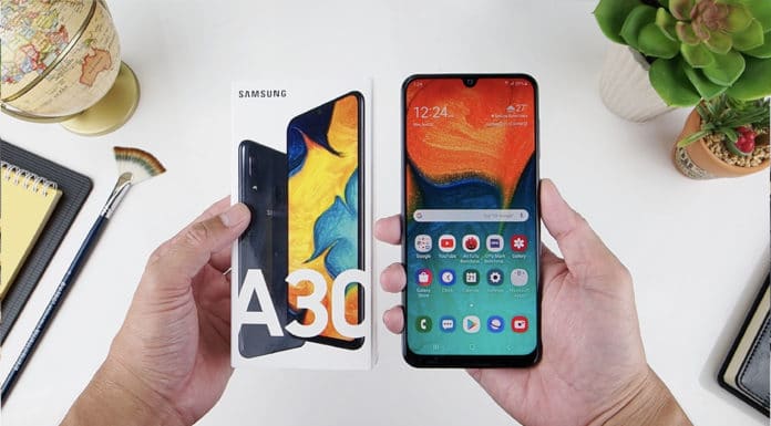 hp samsung a30