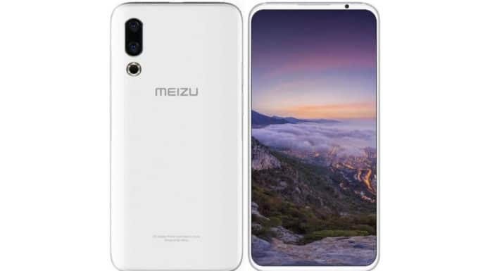 Bocoran render Meizu 16s, Layar tanpa poni