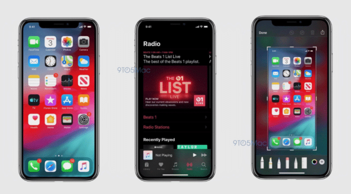Bocoran Screenshot iOS 13 Dark Mode Sebelum WWDC 2019