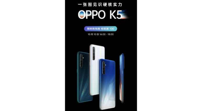 Bocoran Spek Resmi OPPO K5 Rilis 10 Oktober OPPO K5