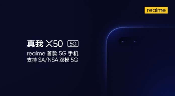 Realme X50 Dual-Mode 5G dan Dual Punch-Hole Realme X50 5G