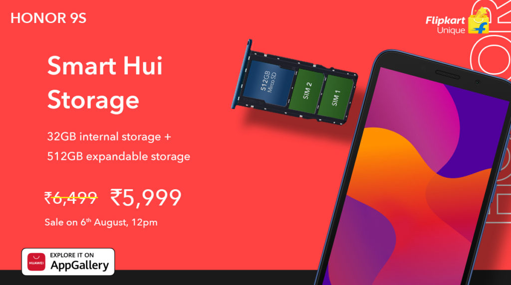 Harga HONOR 9S