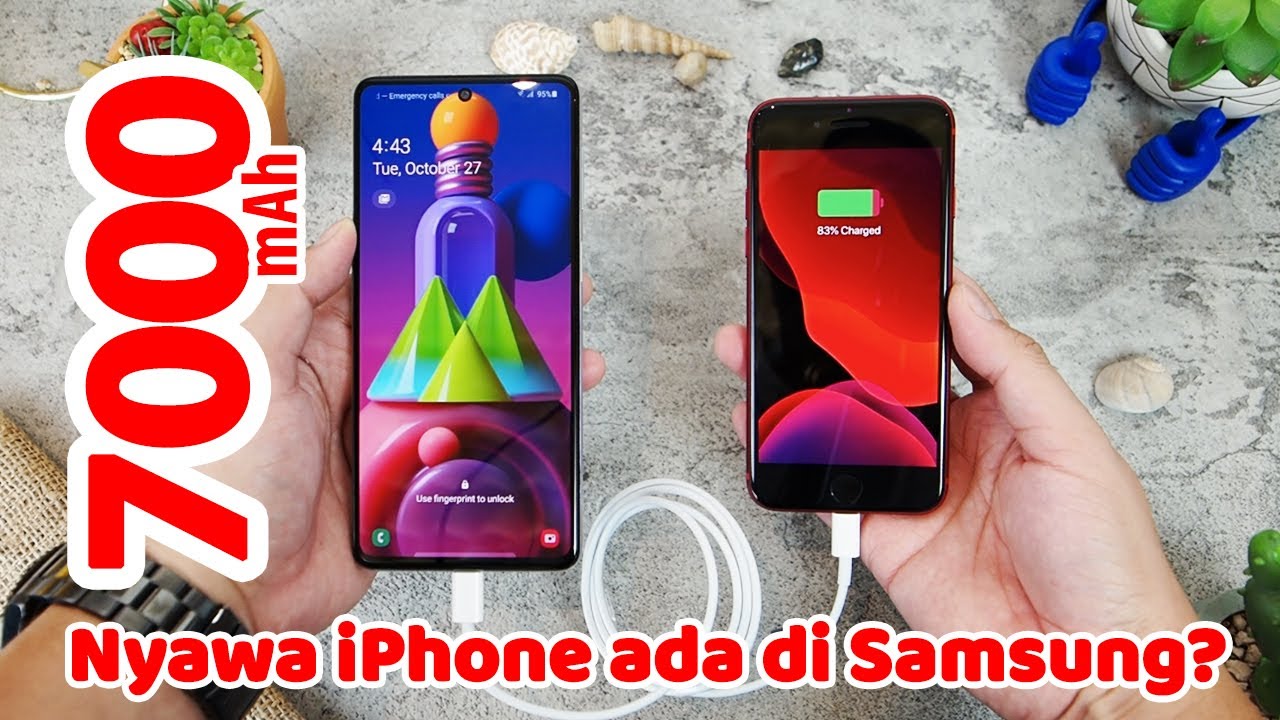 Seberapa Tangguh Baterai 7000mah⁉️ Samsung Galaxy M51