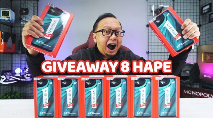 Giveaway 8 Hape 🔥💣💥