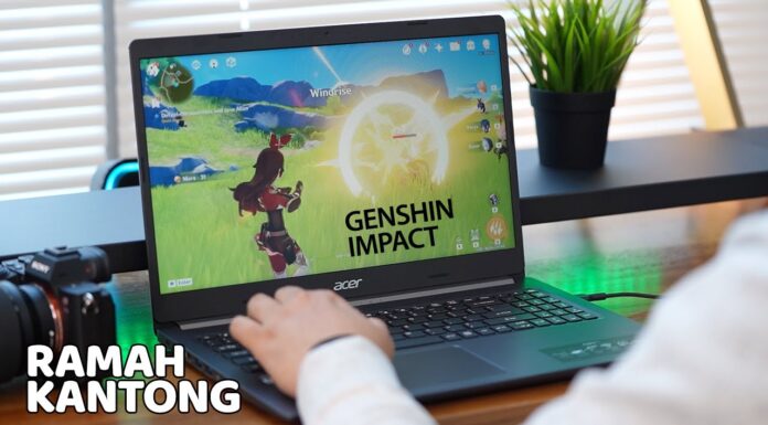 8jutaan‼️ganshin Impact Lancar, Acer Aspire 5 Ryzen 4000 Indonesia