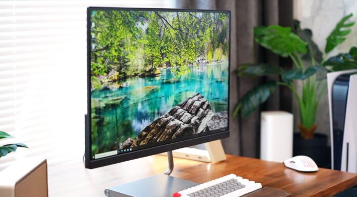 Monitor Yang Bikin Manis Ruangan Kerja Kamu, Lenovo Q27q