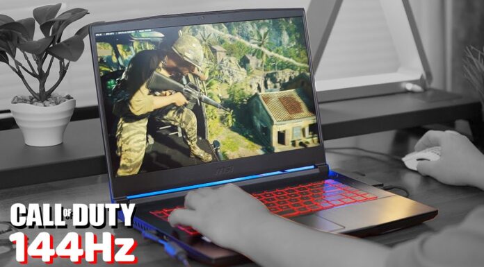 Puas Main Tembak2x Cod🔥pake Msi Gf65 Thin 10ue 086id‼️