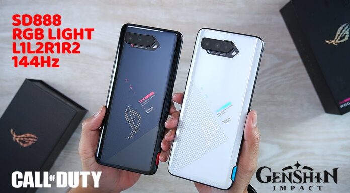 Panas Gak Buat Main Game⁉️ Rog Phone 5 Warna Hitam & Putih Unboxing