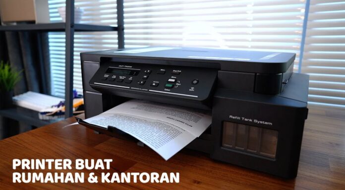 Bisa Wireless‼️ Printer Cocok Buat Di Rumah Dan Kantoran, Brother Dcp T520w