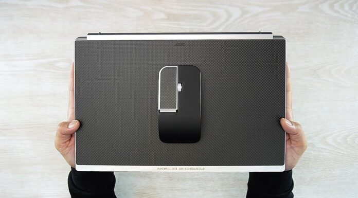 Unboxing Acer Book Rs Porsche Design