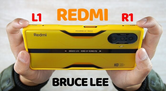 Xiaomi Redmi Bruce Lee 👊🏻💢💢🦶🏻special Edition🔥