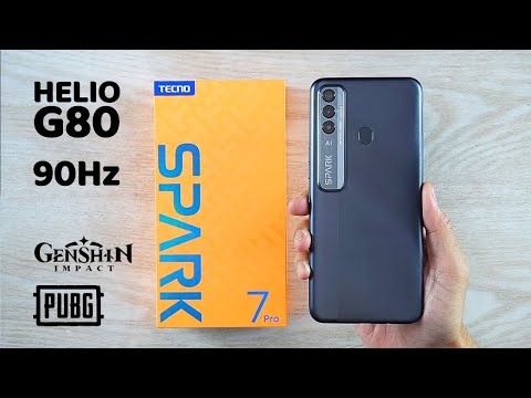 Cuma 1,7jt 90hz‼️ Tecno Spark 7 Pro, Gempur Genshin Impact 🔥🔥