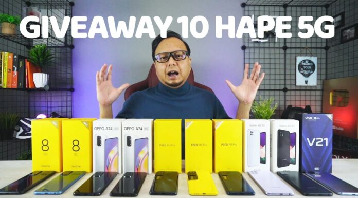 Giveaway 10 Hape 5g 🔥🔥