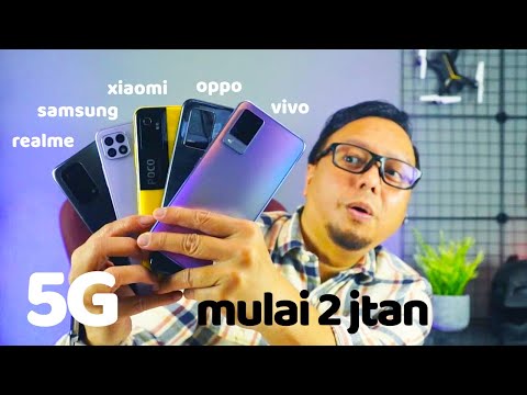 Mulai 2jt An.. Rekomendasi Hape 5g Resmi Indonesia