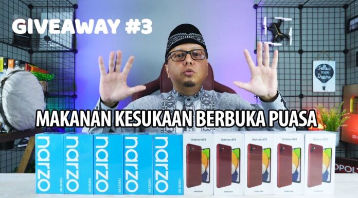 Giveaway 10 Hape Ramadhan 2022 #3🔥realme Narzo 50i & Samsung A03