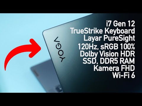 Laptop Buat Kerja & Hiburan, Lenovo Yoga Slim 7i Pro X‼️