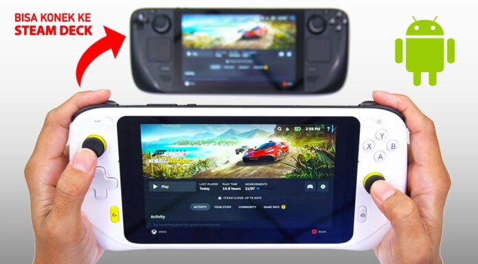 4jtan.. Android Gaming Handheld 🎮 Bisa Mainin Game Steam🔥 Logitech G Cloud