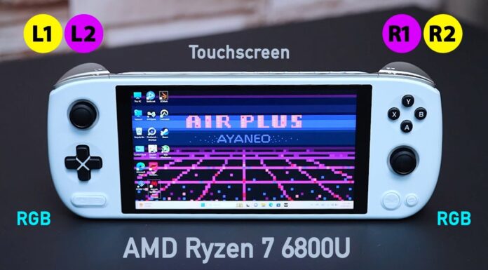 Nyobain Prototype Rahasia‼️handheld Pc Gaming Windows Mungil Powerful 🎮🔥ayaneo Air Plus