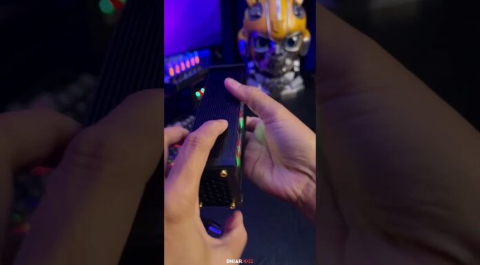 Gadget Unik #17 Jam Digital Rgb Desktop