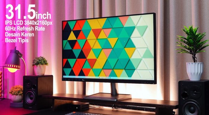 Monitor 4k Ini Bikin Meja Kerja Kamu Jadi Kece, Bisa Buat Ps5 Juga Lho🔥