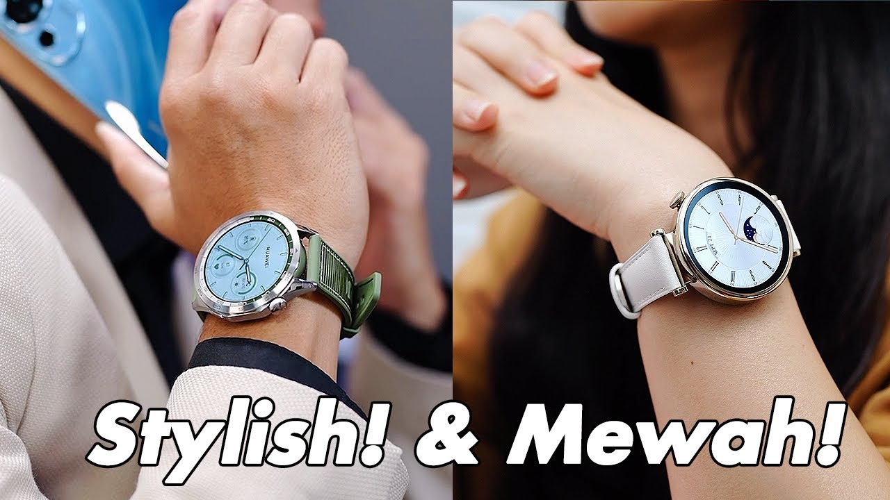 Smartwatch Paling CANGGIH, STYLISH & Paling AWET‼️ HUAWEI WATCH GT4 👍🏻