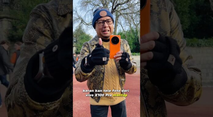 Jepret foto pesawat yang lagi terbang di langit pake vivo X100 Pro