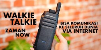 HAH!.. Walkie Talkie Pake Sim Card? Review WAVE PTX TLK100 dari Motorola Solutions