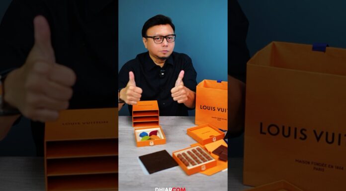 Nyobain Louis Vuitton Chocolate