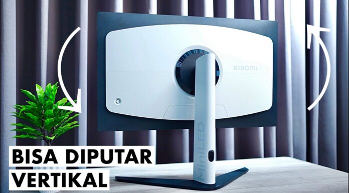 4,7jtan.. Xiaomi Bikin Monitor Bisa Vertikal! Xiaomi Mini LED Gaming Monitor G Pro 27i