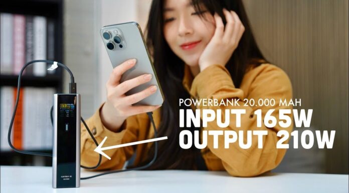 Powerbank 20.000MAH Bisa Ngecas Kenceng! CUKTECH 15 ULTRA Powerbank