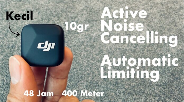 1jtan.. Mic Kecil Wireless Buat Profesional, DJI MIC Mini