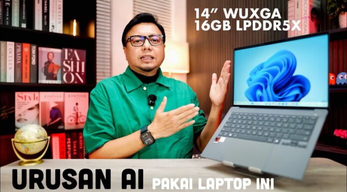 ASUS Zenbook A14, Laptop AI Ringan dengan Performa Maksimal!