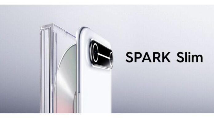 Tecno Spark Slim Resmi di MWC 2025: HP Tertipis dengan Baterai 5.200mAh! Tecno-Spark-Slim-design-1024x512_dhiarcom3