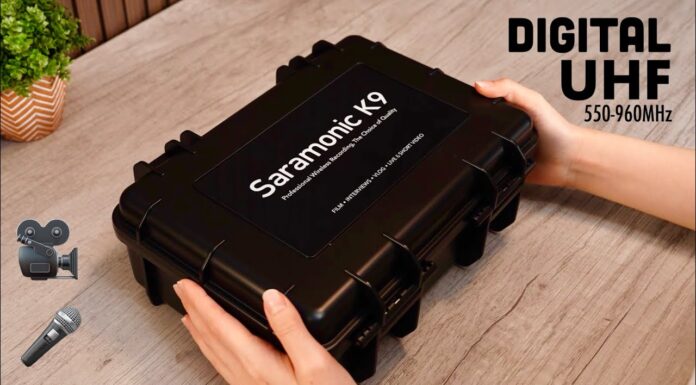 Saramonic K9.. Mikrofon Wireless Profesional dengan Kualitas Audio Superior!
