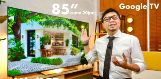 TV 85″ Cuma 20Jutaan! AQUA TV AQT85M80FUX Review