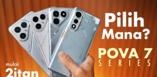 Wuaah.. TECNO POVA Selalu Bikin Kesemsem! POVA 7 4G, POVA 7 5G, POVA Curve 5G, POVA 7 Ultra 5G