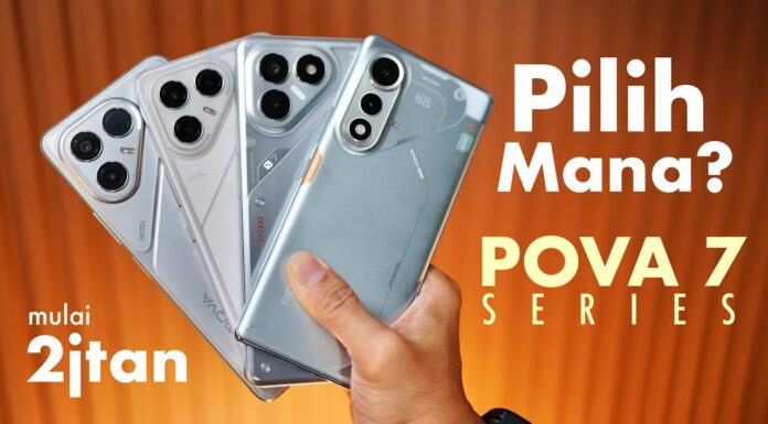 Wuaah.. TECNO POVA Selalu Bikin Kesemsem! POVA 7 4G, POVA 7 5G, POVA Curve 5G, POVA 7 Ultra 5G