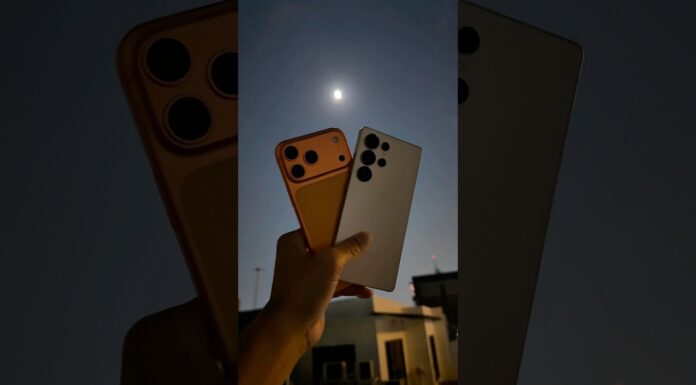 Foto Bulan pake iPhone 17 Pro Max & Samsung Galaxy S25 Ultra