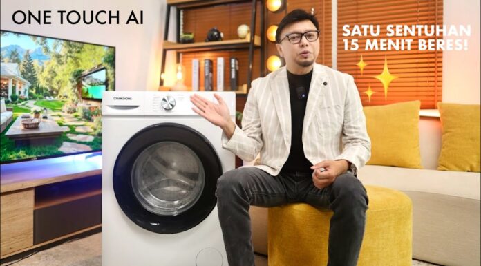 Cuma 3jtan.. Mesin Cuci Canggih! CHANGHONG PureCare FWF8500S Review