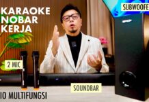 1,3jtan.. Satu Soundbar Buat Semua! Karaoke, Nobar & Kerja!! SPC Soundbar Vomic Review
