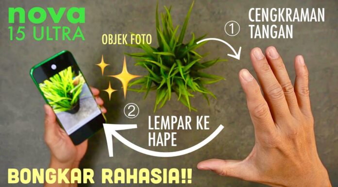 Cara Jepret Foto Pake Cengkraman Tangan, HUAWEI nova 15 Ultra