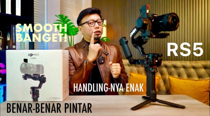DJI RS 5 Combo! Enhanced Tracking & Stabilisasinya GILA!