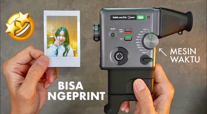 Kamera Vintage Paling Keren, Fujifilm Instax Mini Evo Cinema Review