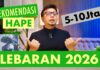 INI DIA.. HAPE 5-10 JTAN REKOMENDASI EDISI LEBARAN 2026