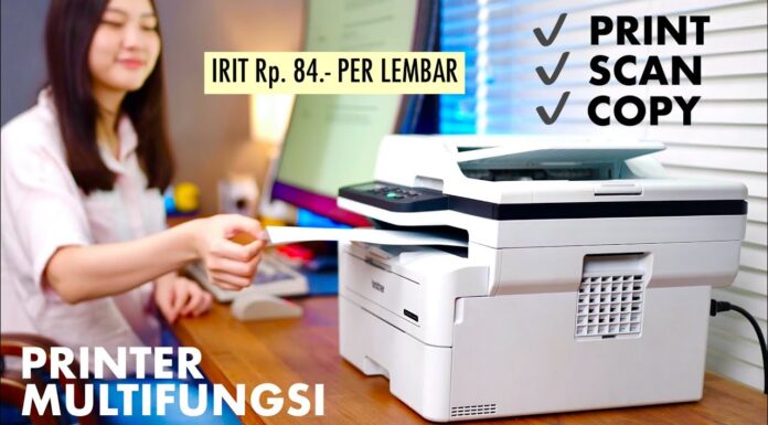 Cuma Rp 84 Perak Sekali Cetak! Laser Printer Brother DCP-B7640DW