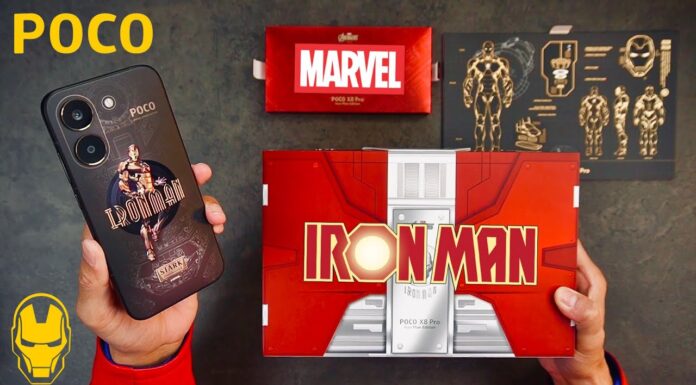 WOW!! POCO X8 PRO – Iron Man Avengers Edition