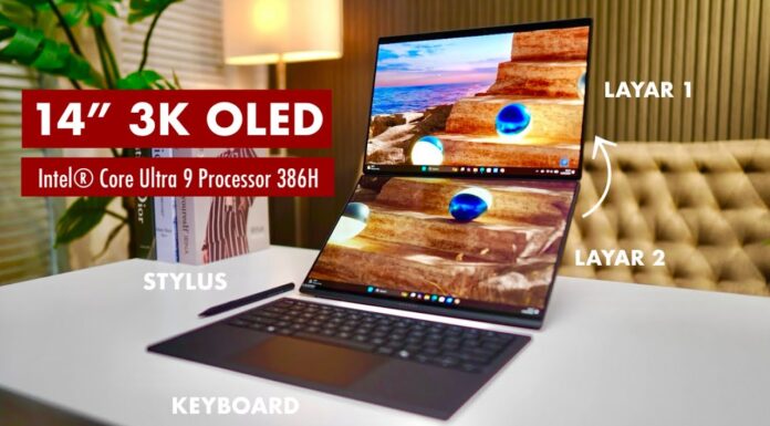 54jtan.. Laptop 2 Layar Bikin Kerja Lebih Gampang! ASUS Zenbook DUO (UX8407AA) Review