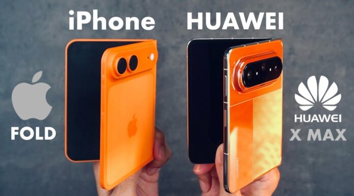 HUAWEI NYALIP IPHONE FOLD!! Duluan Bikin…