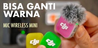 1jutaan.. Mic Wireless Mini, DJI MIC MINI 2