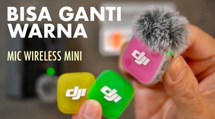 1jutaan.. Mic Wireless Mini, DJI MIC MINI 2